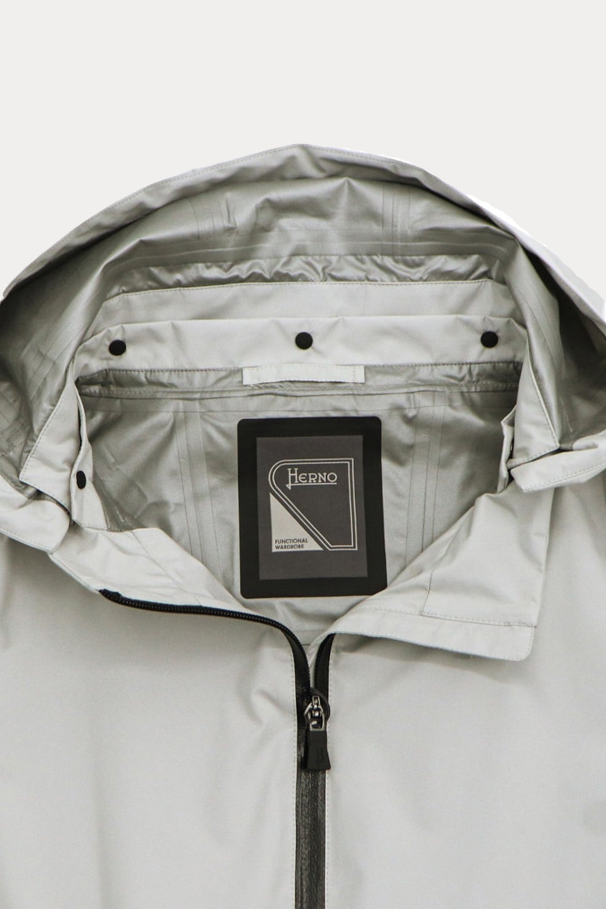 Herno Kapüşonlu Teknik Ceket