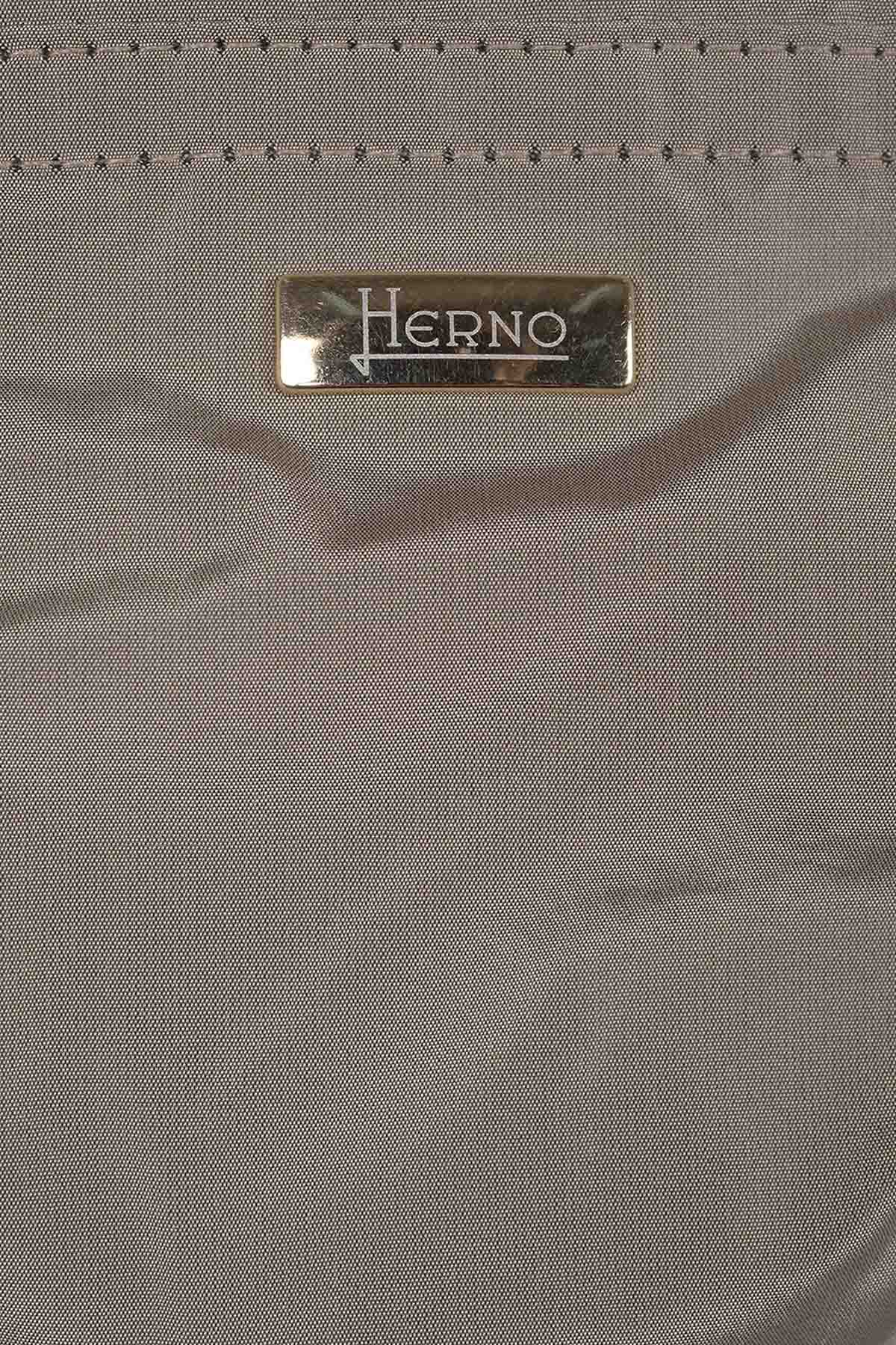 Herno Relaxed Fit Kapüşonlu Trençkot