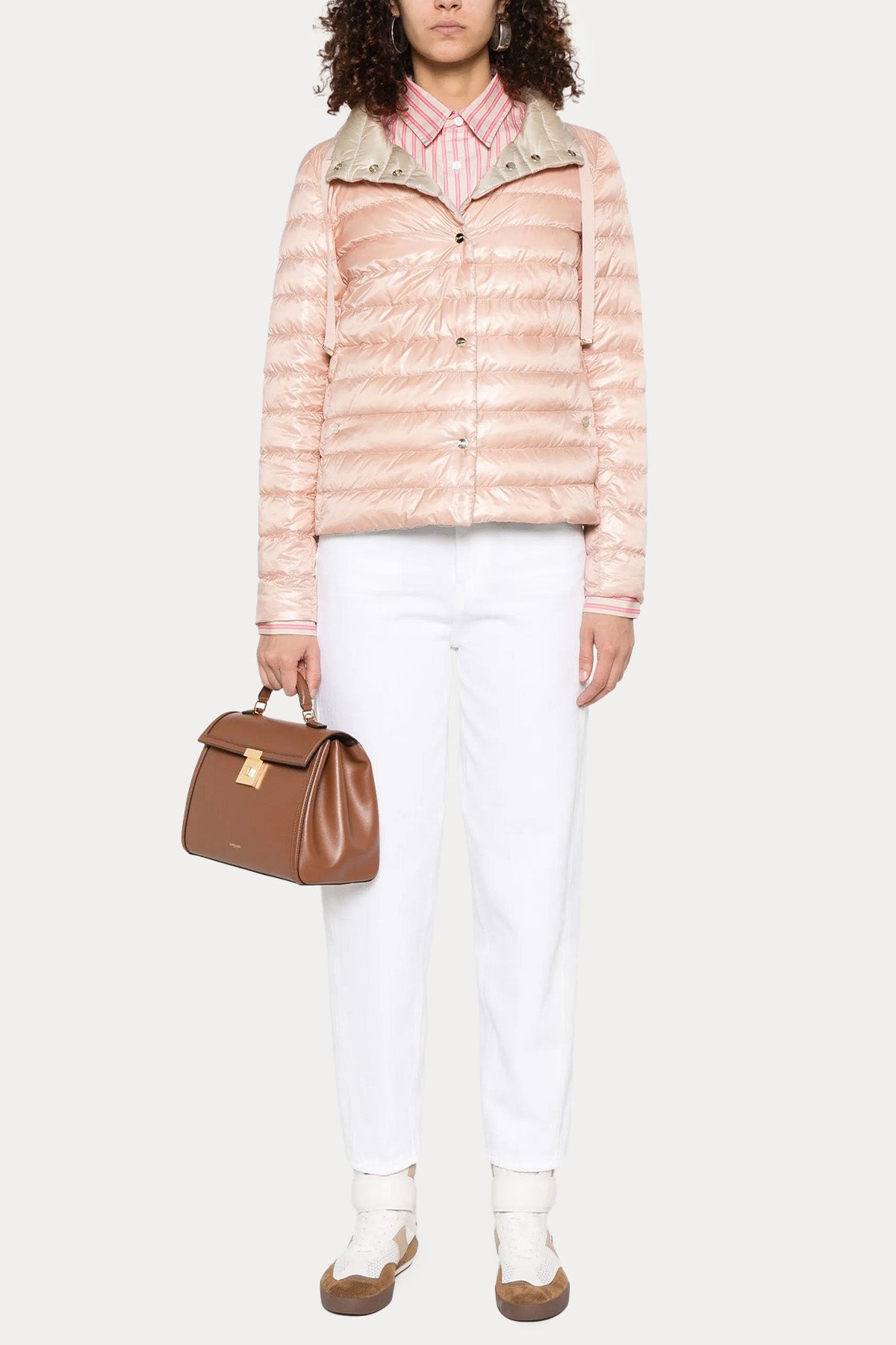 Herno Relaxed Fit Çift Taraflı Puffer Mont