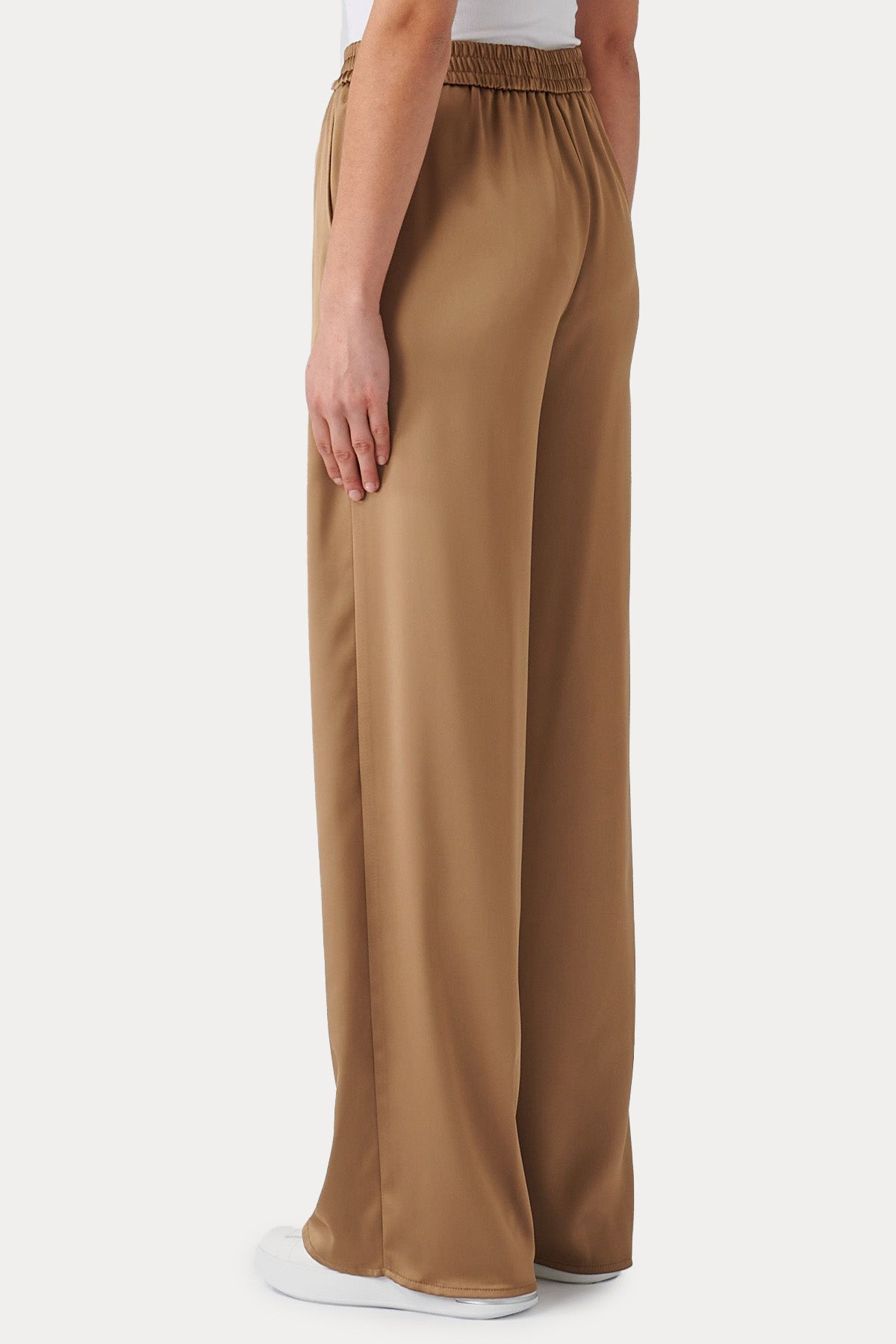 Herno Relaxed Fit Yandan Cepli Beli Lastikli Pantolon