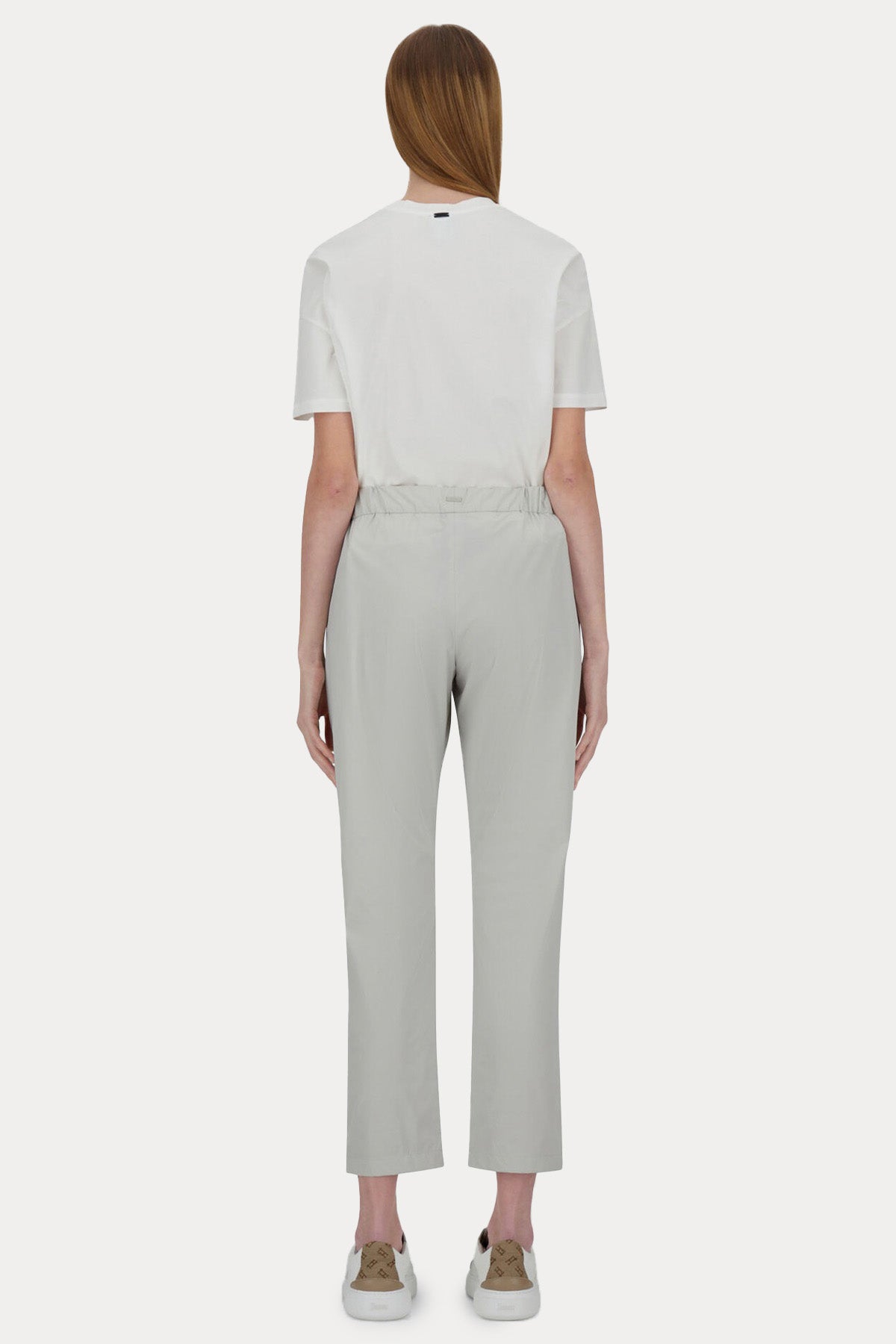 Herno Regular Fit Tek Pile Beli Lastikli Streç Pantolon