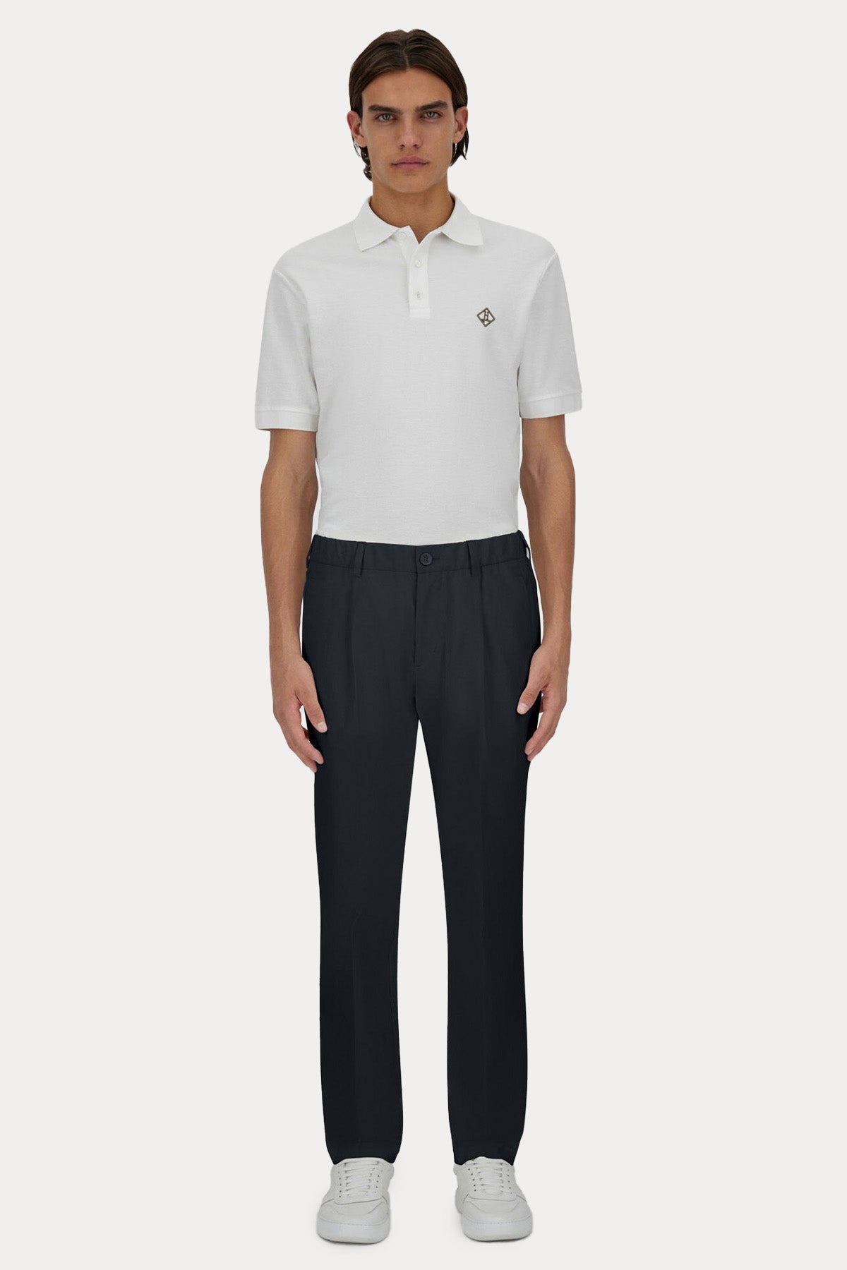 Herno Regular Fit Tek Pile Beli Lastikli Pantolon