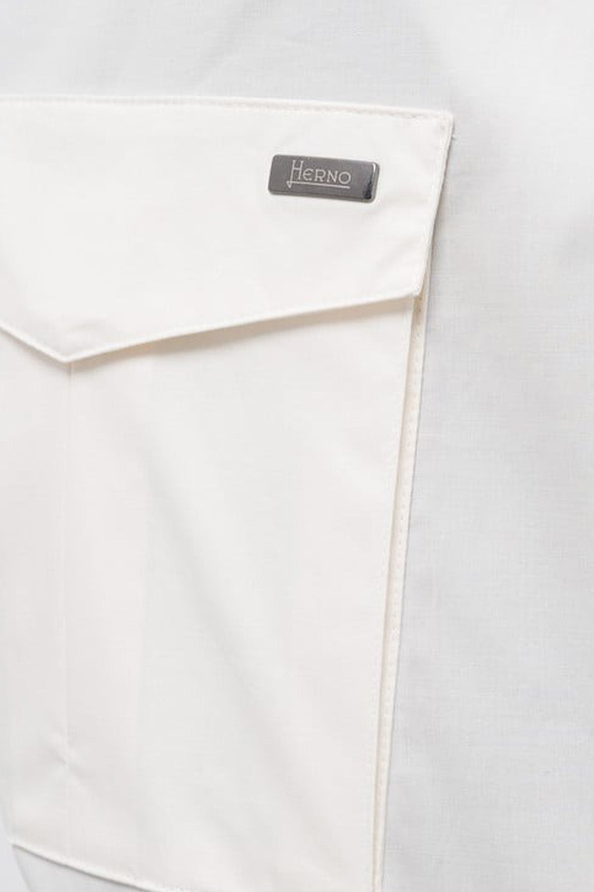 Herno Tek Pile Beli Lastikli Yandan Cepli Streç Pantolon