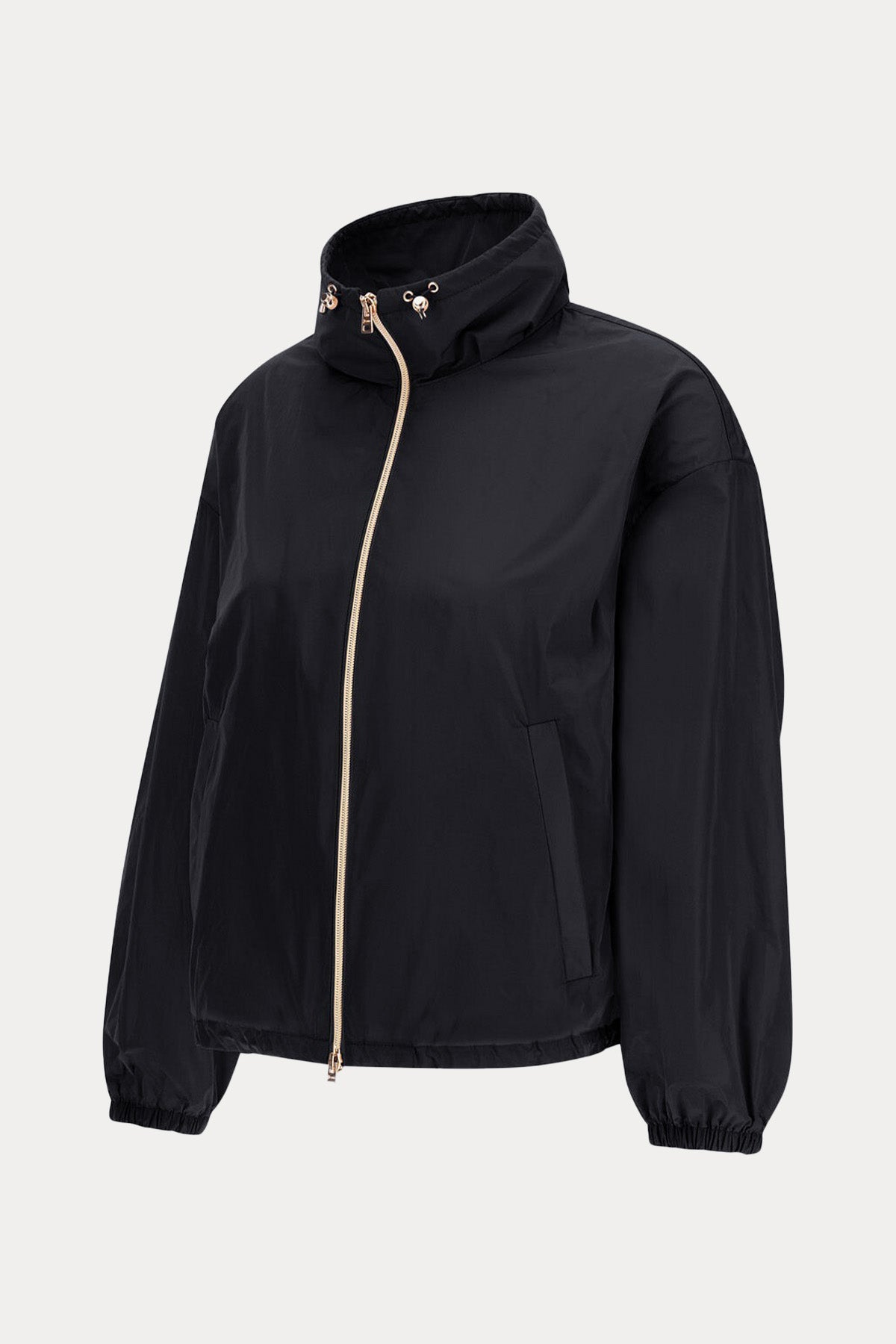 Herno Relaxed Fit Yakası Büzgülü Ceket