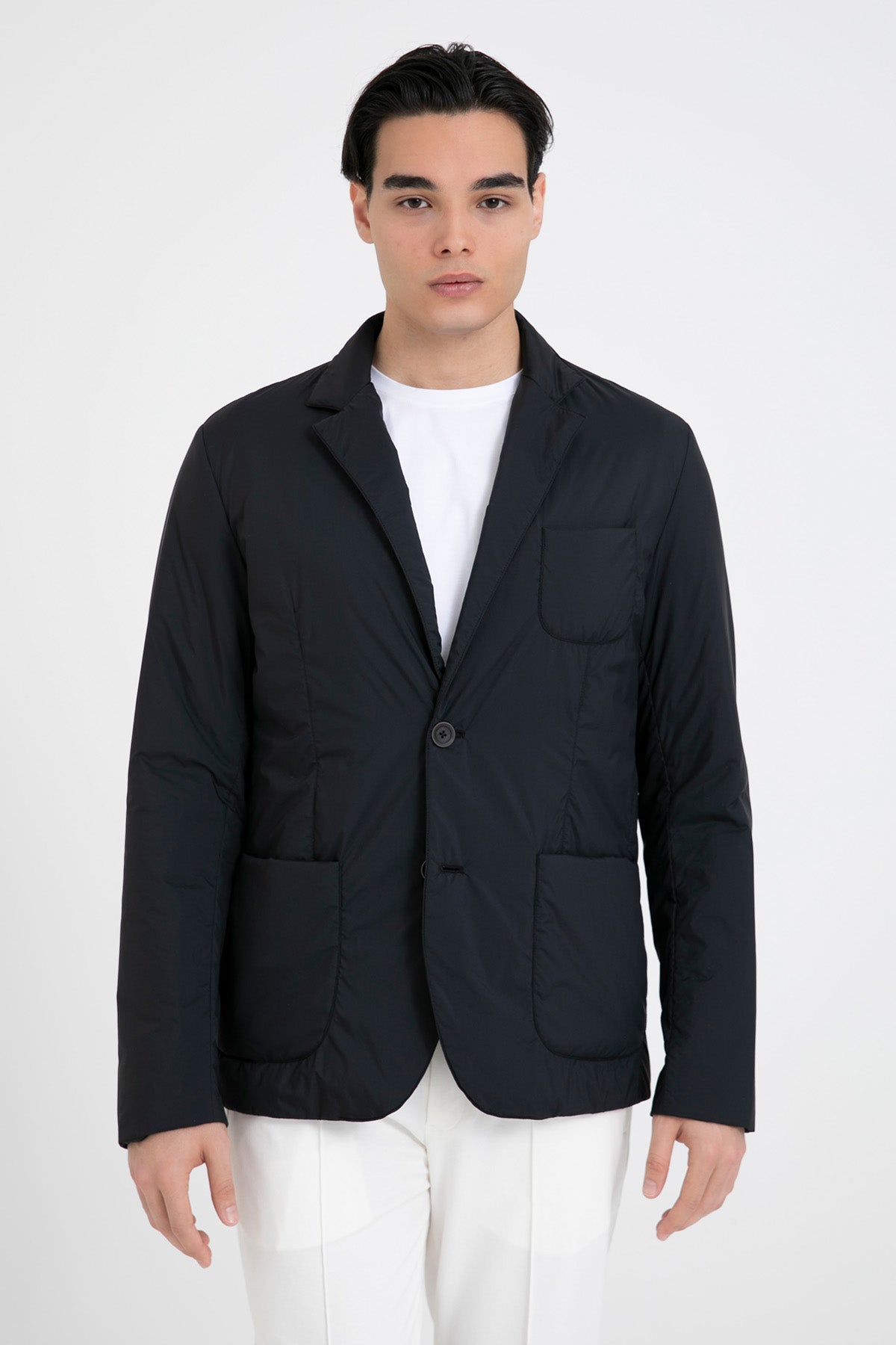 Herno Regular Fit Hafif Dolgulu Blazer Ceket