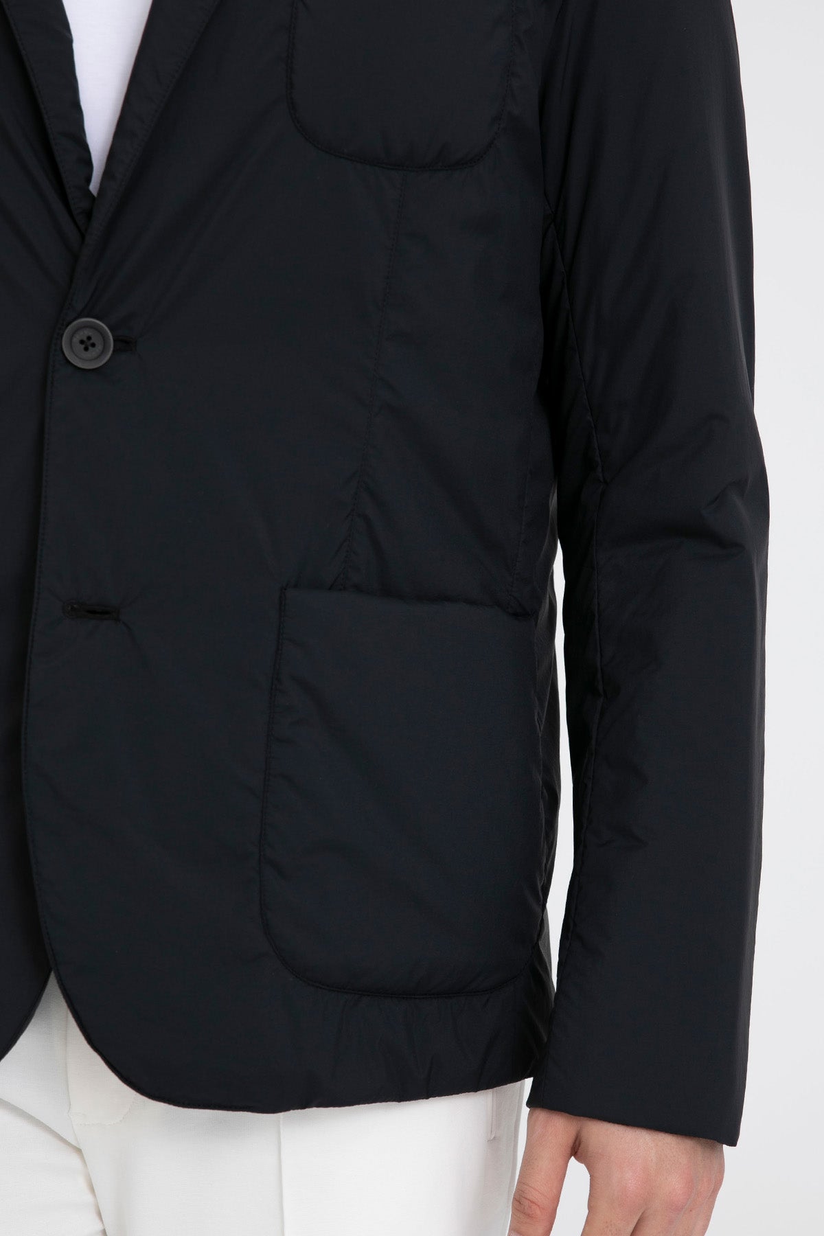 Herno Regular Fit Hafif Dolgulu Blazer Ceket