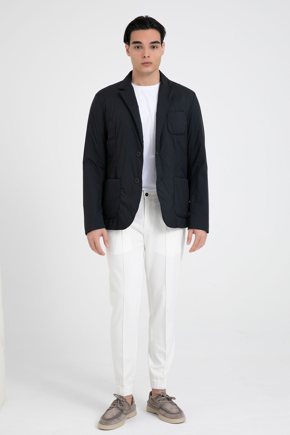 Herno Regular Fit Hafif Dolgulu Blazer Ceket