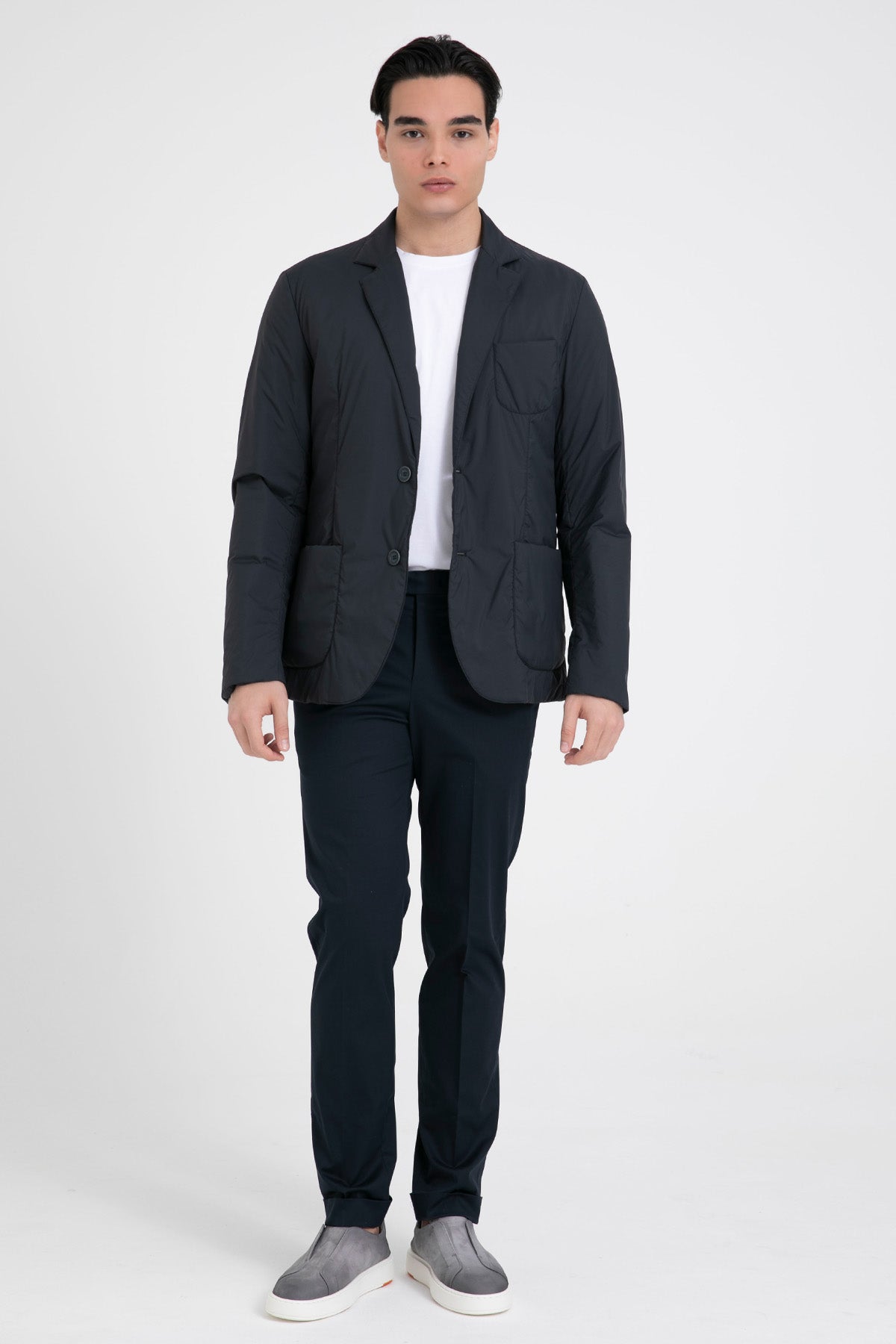 Herno Regular Fit Hafif Dolgulu Blazer Ceket