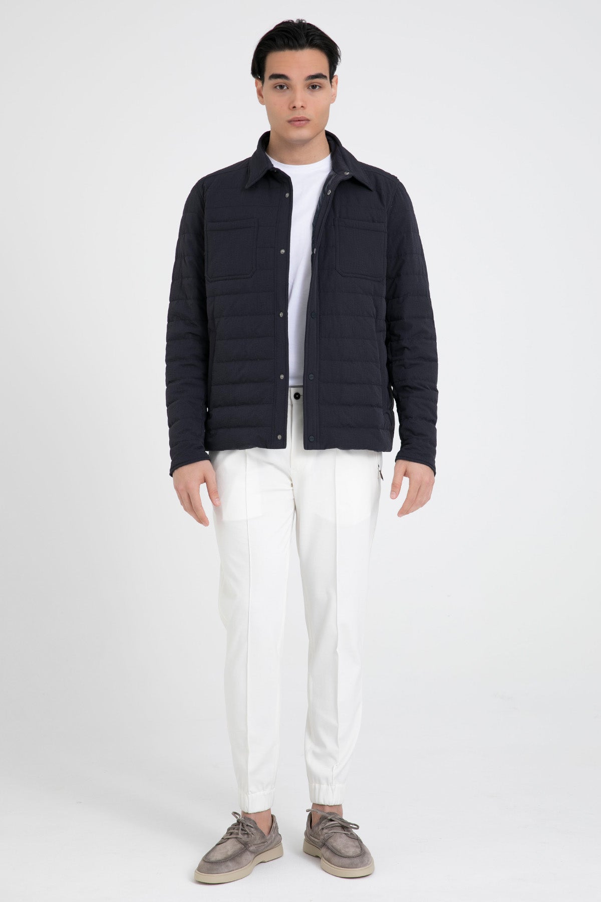 Herno Regular Fit Dokulu Puffer Ceket Mont