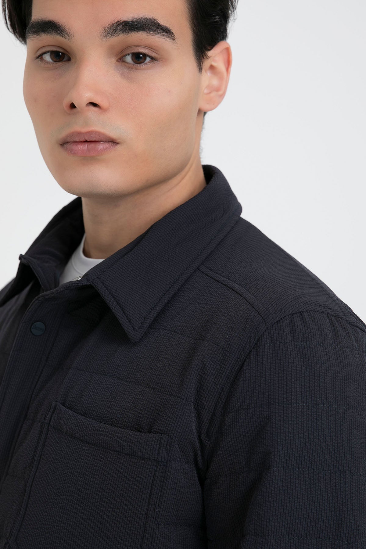 Herno Regular Fit Dokulu Puffer Ceket Mont