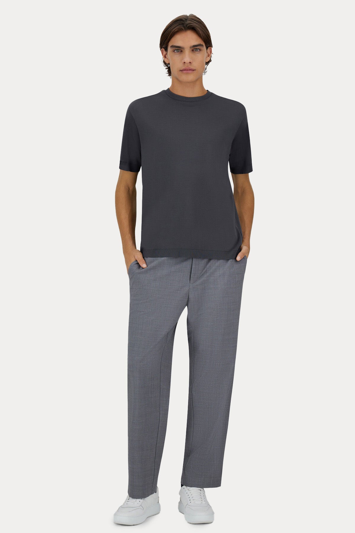 Herno Regular Fit Yuvarlak Yaka T-shirt