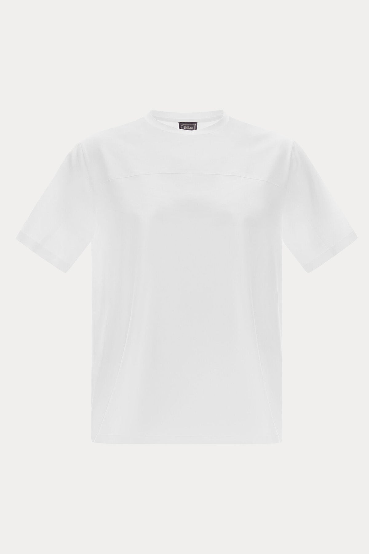 Herno Regular Fit Yuvarlak Yaka Streç T-shirt