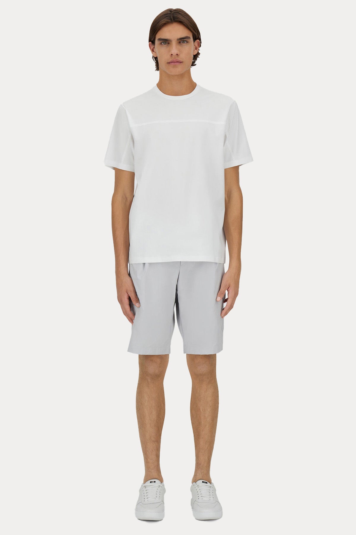 Herno Regular Fit Yuvarlak Yaka Streç T-shirt