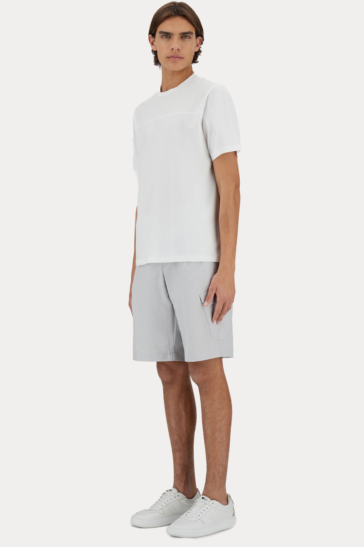 Herno Regular Fit Yuvarlak Yaka Streç T-shirt