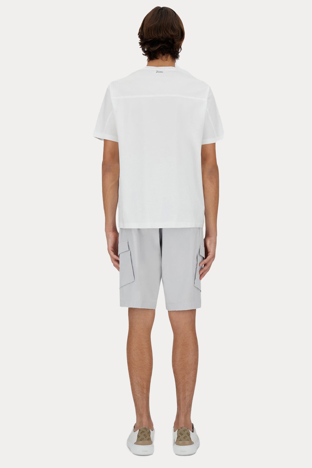 Herno Regular Fit Yuvarlak Yaka Streç T-shirt