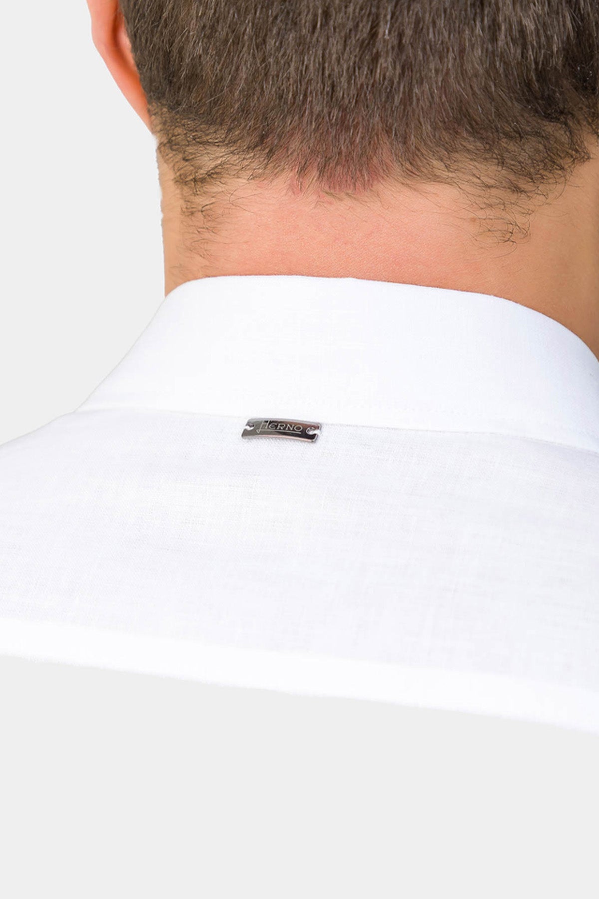 Herno Klasik Yaka Keten Gömlek