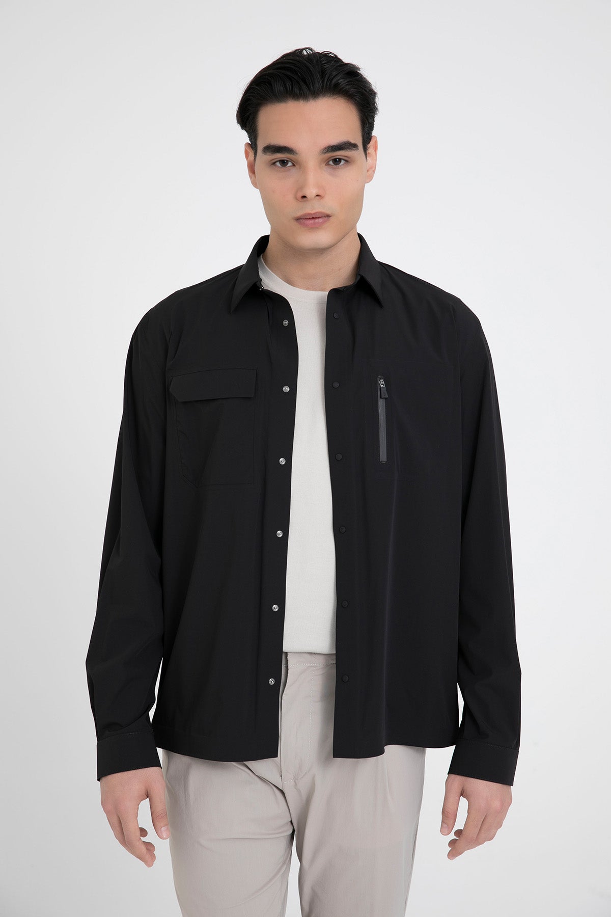 Herno Regular Fit Streç Gömlek Ceket