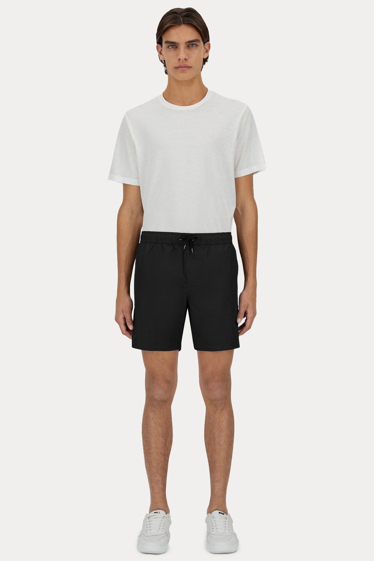 Herno Regular Fit Beli Lastikli Şort