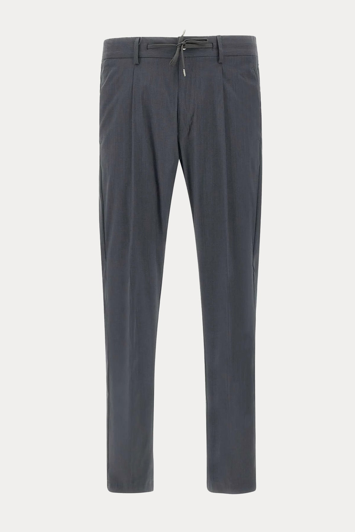 Herno Regular Fit Tek Pile Beli Lastikli Streç Pantolon