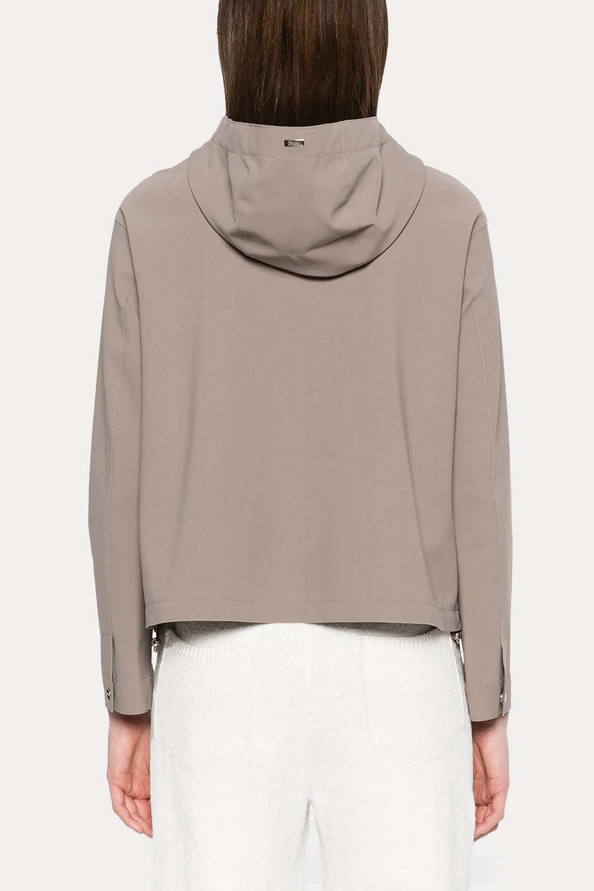 Herno Regular Fit Kapüşonlu Streç Ceket