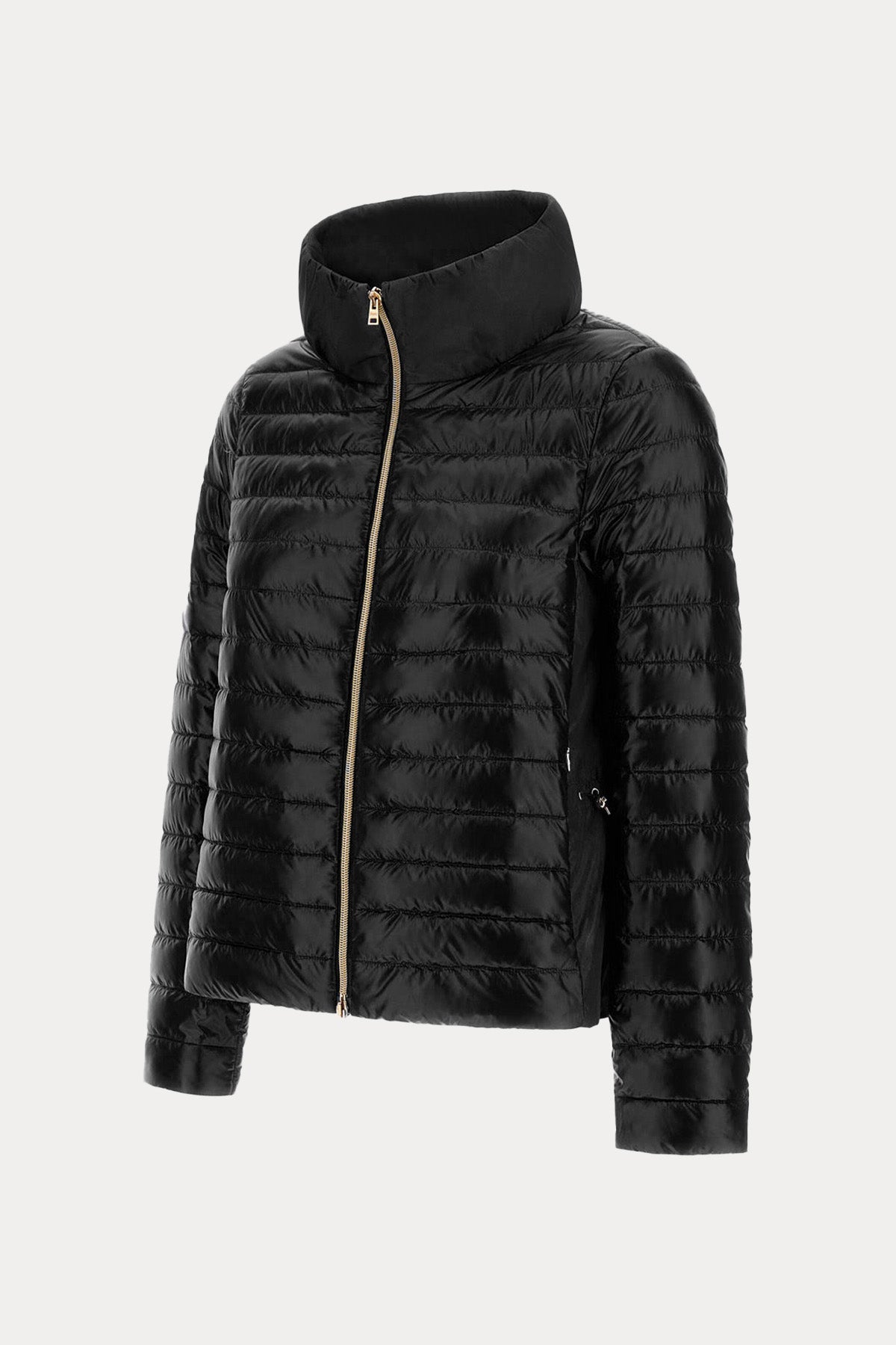 Herno Dik Yaka Büzgülü İnce Puffer Mont