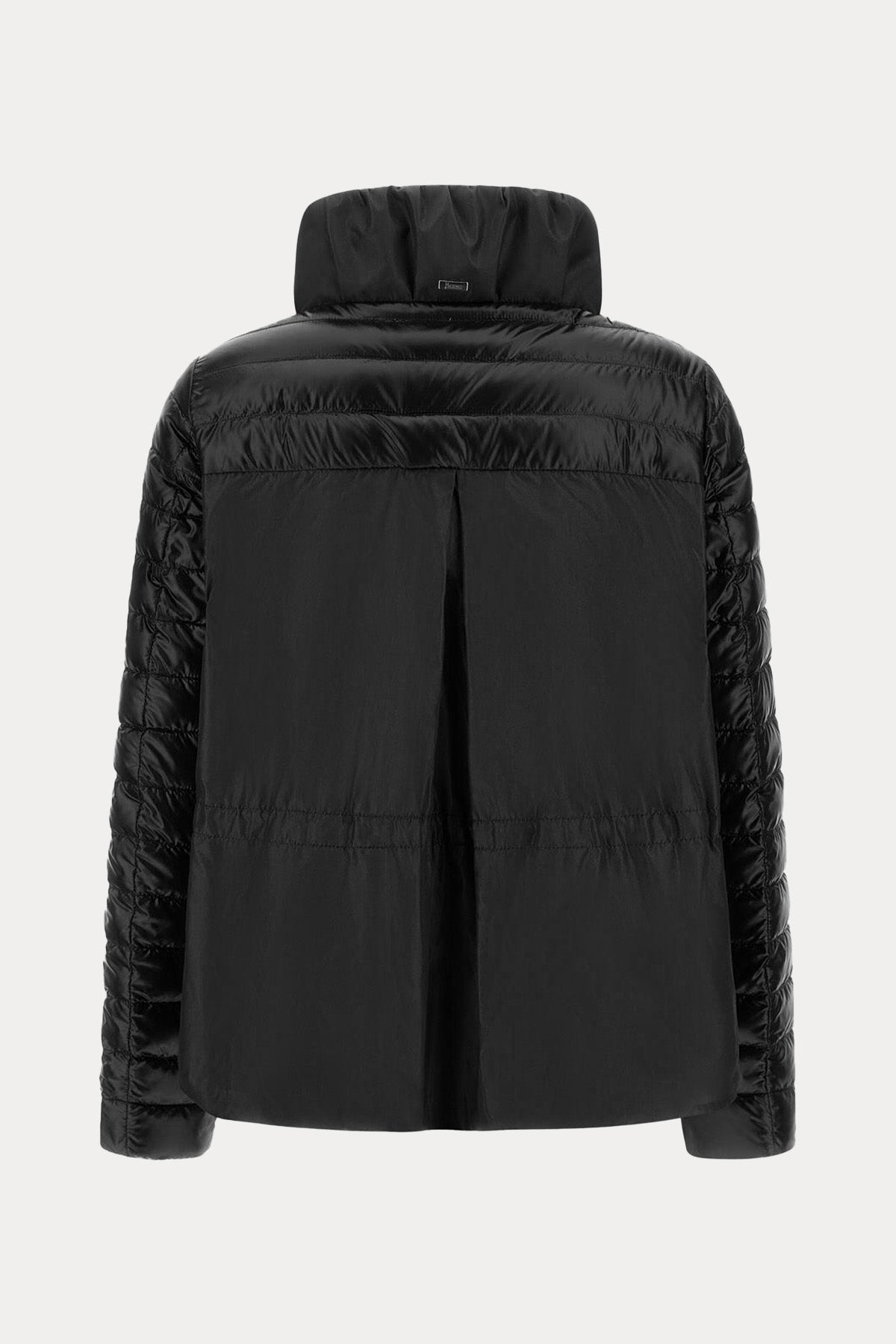 Herno Dik Yaka Büzgülü İnce Puffer Mont