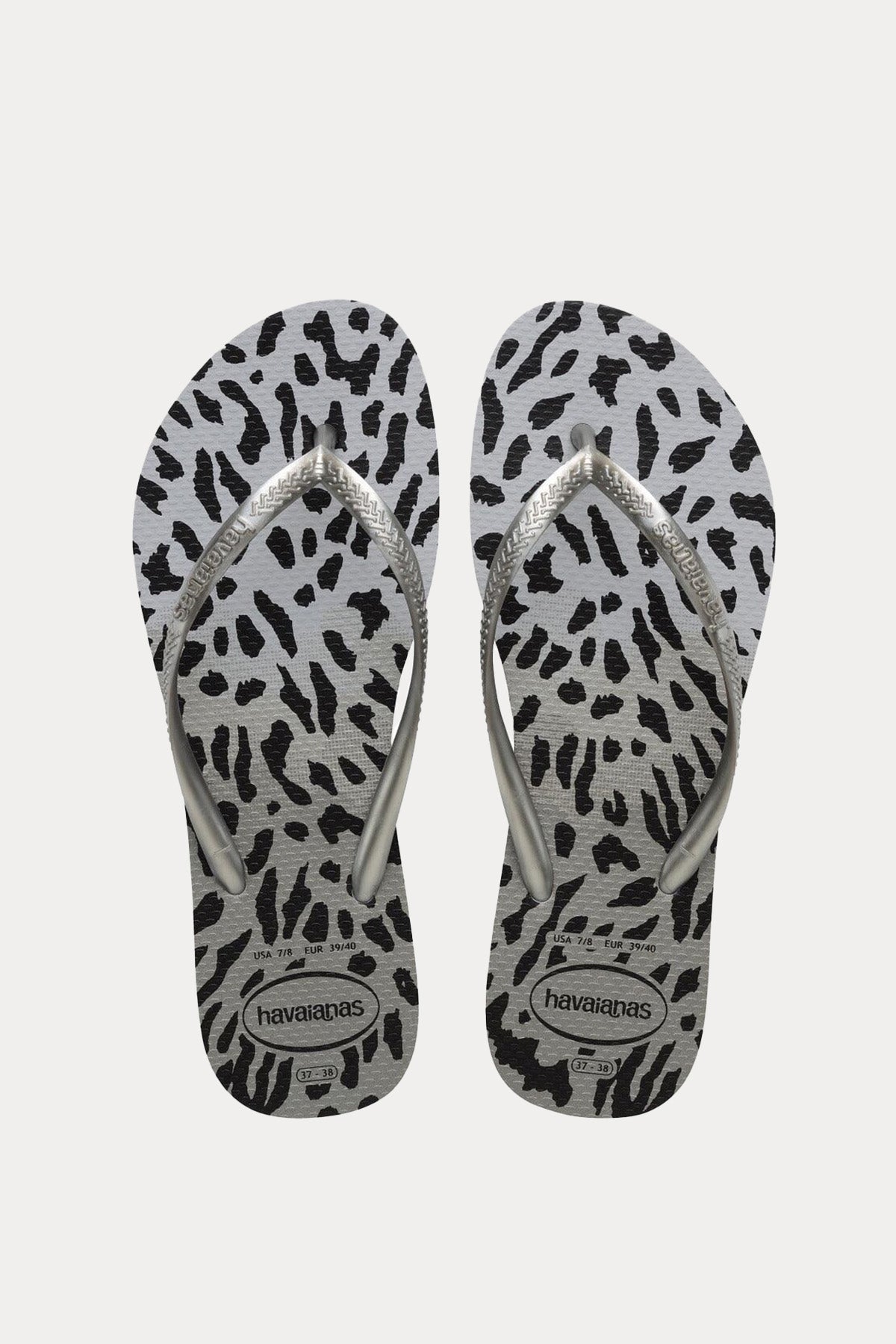 Havaianas Slim Animals Leopar Desenli Parmak Arası Terlik