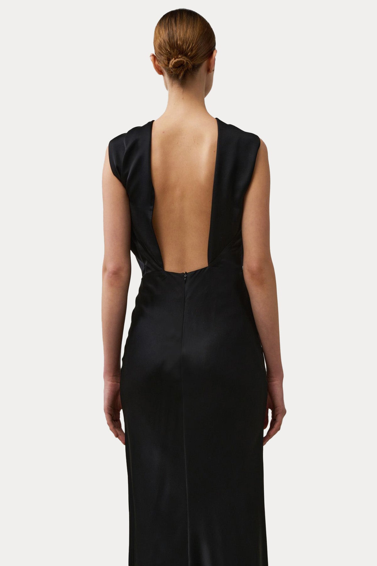 Stelios Koudounaris Sırt Dekolteli Maxi Abiye Elbise