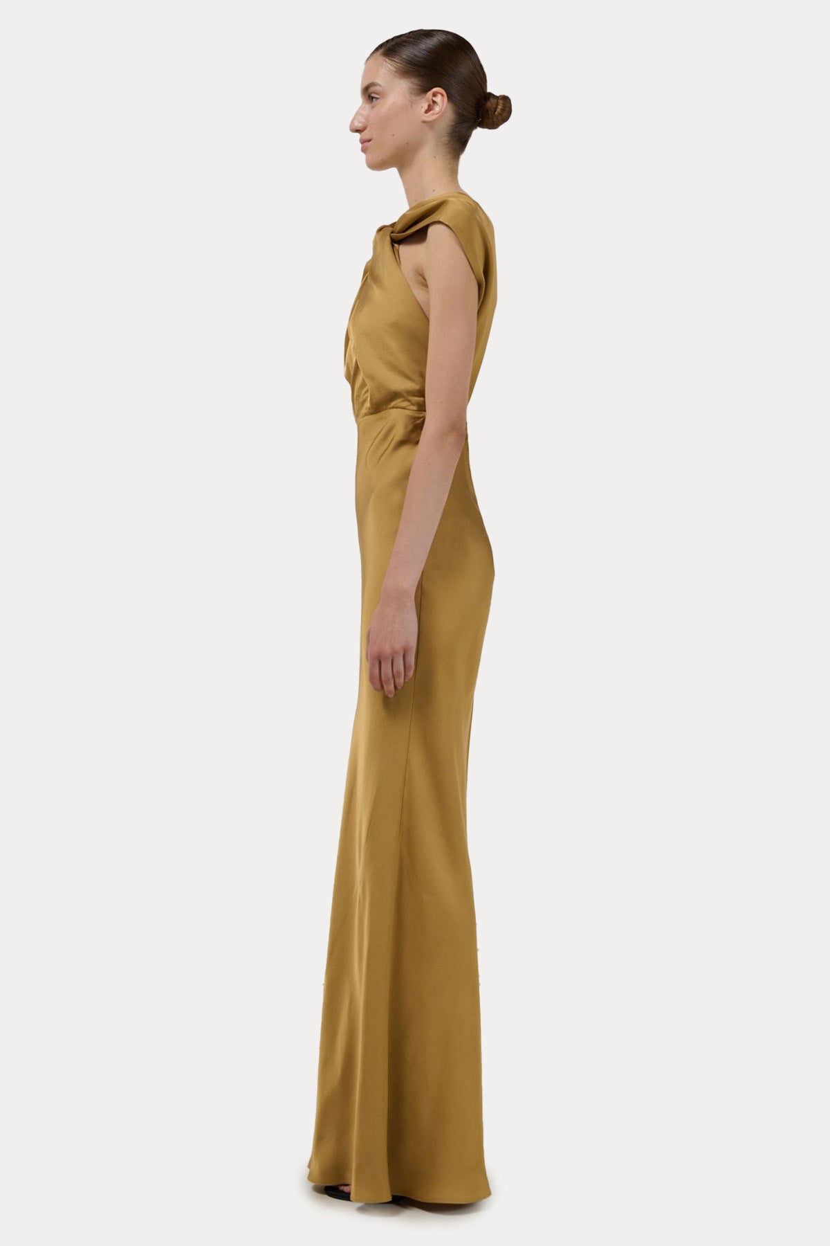 Stelios Koudounaris Sırt Dekolteli Maxi Abiye Elbise