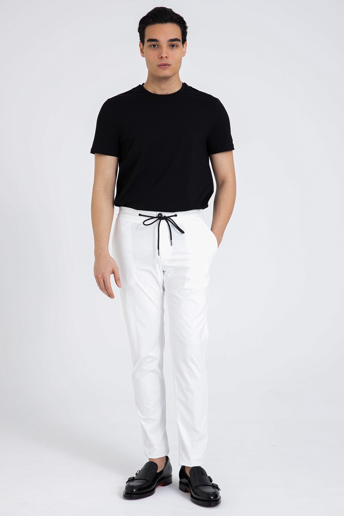 Tombolini Slim Fit Beli Lastikli Streç Pantolon