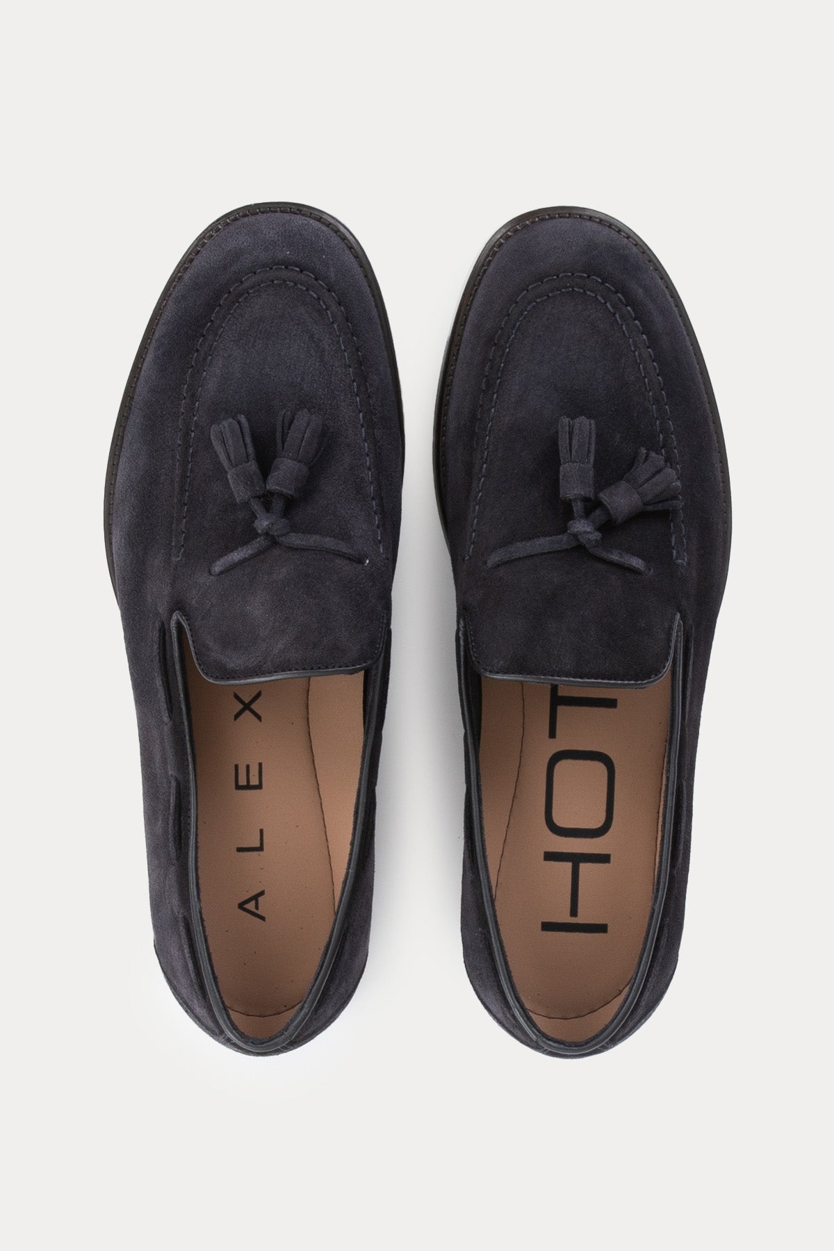 Alexander Hotto Püsküllü Süet Loafer Ayakkabı