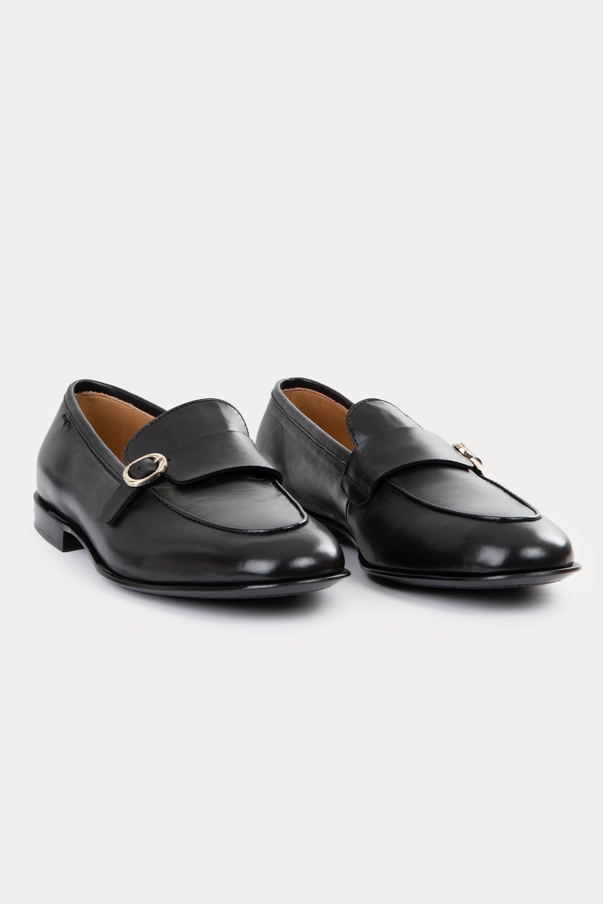 Alexander Hotto Tek Tokalı Deri Loafer Ayakkabı