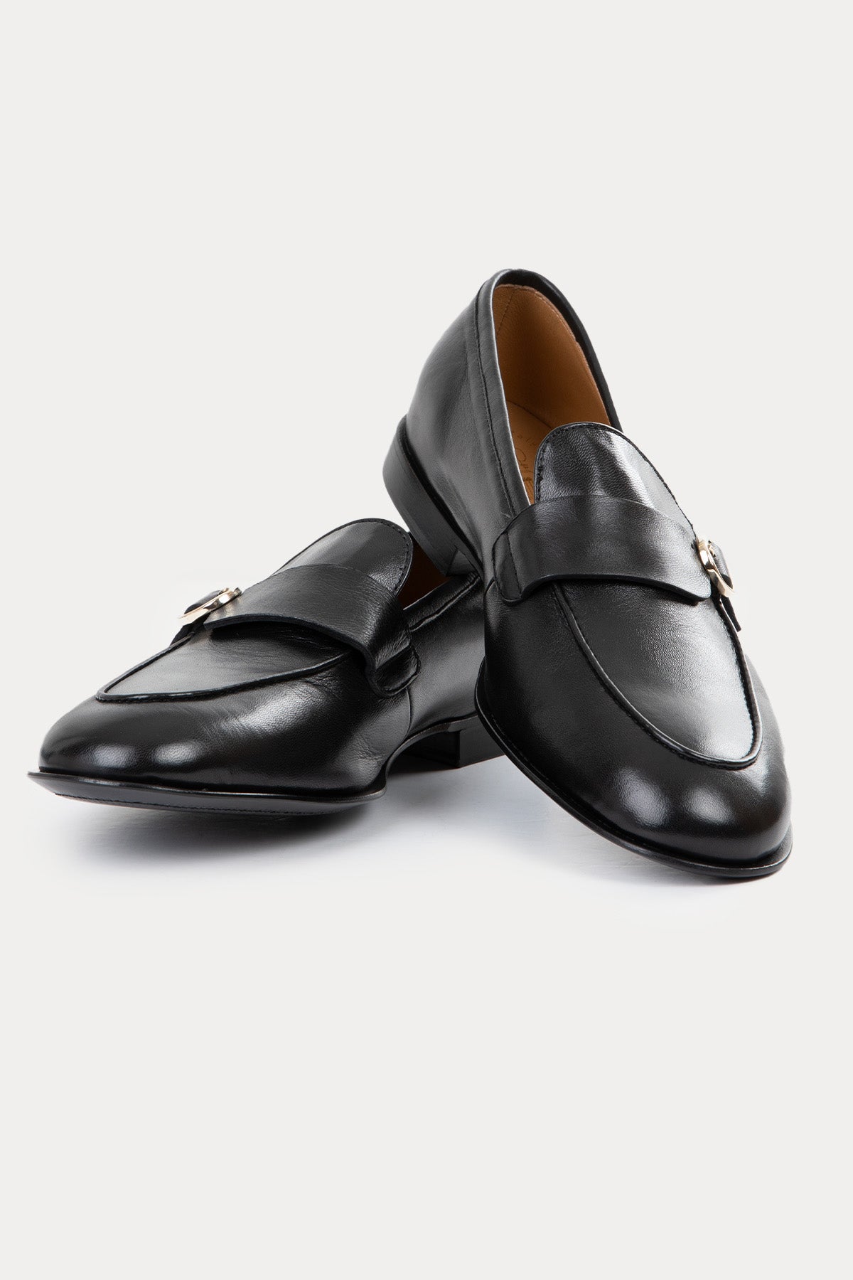 Alexander Hotto Tek Tokalı Deri Loafer Ayakkabı