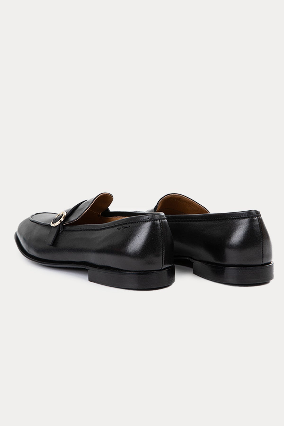 Alexander Hotto Tek Tokalı Deri Loafer Ayakkabı