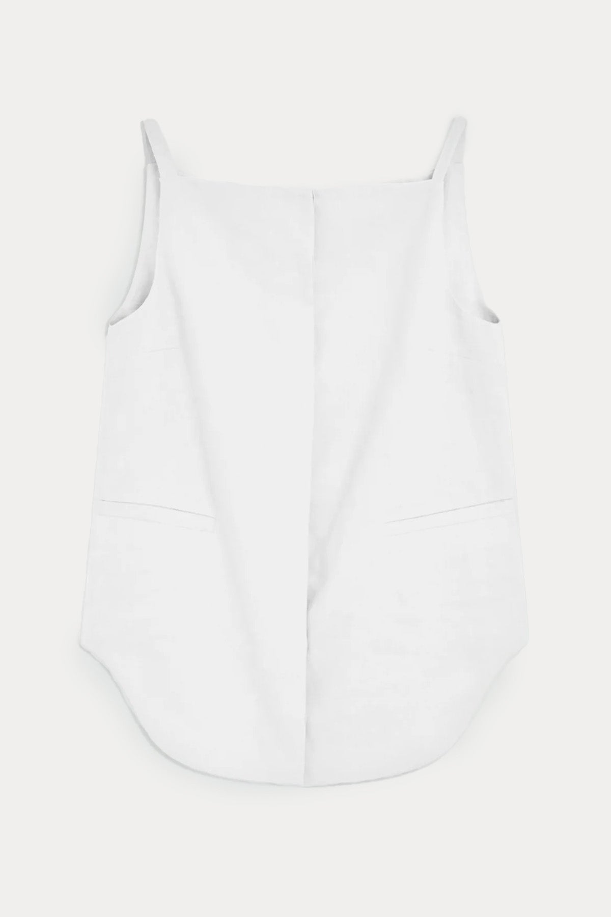 Semicouture Askılı Keten Gömlek Bluz