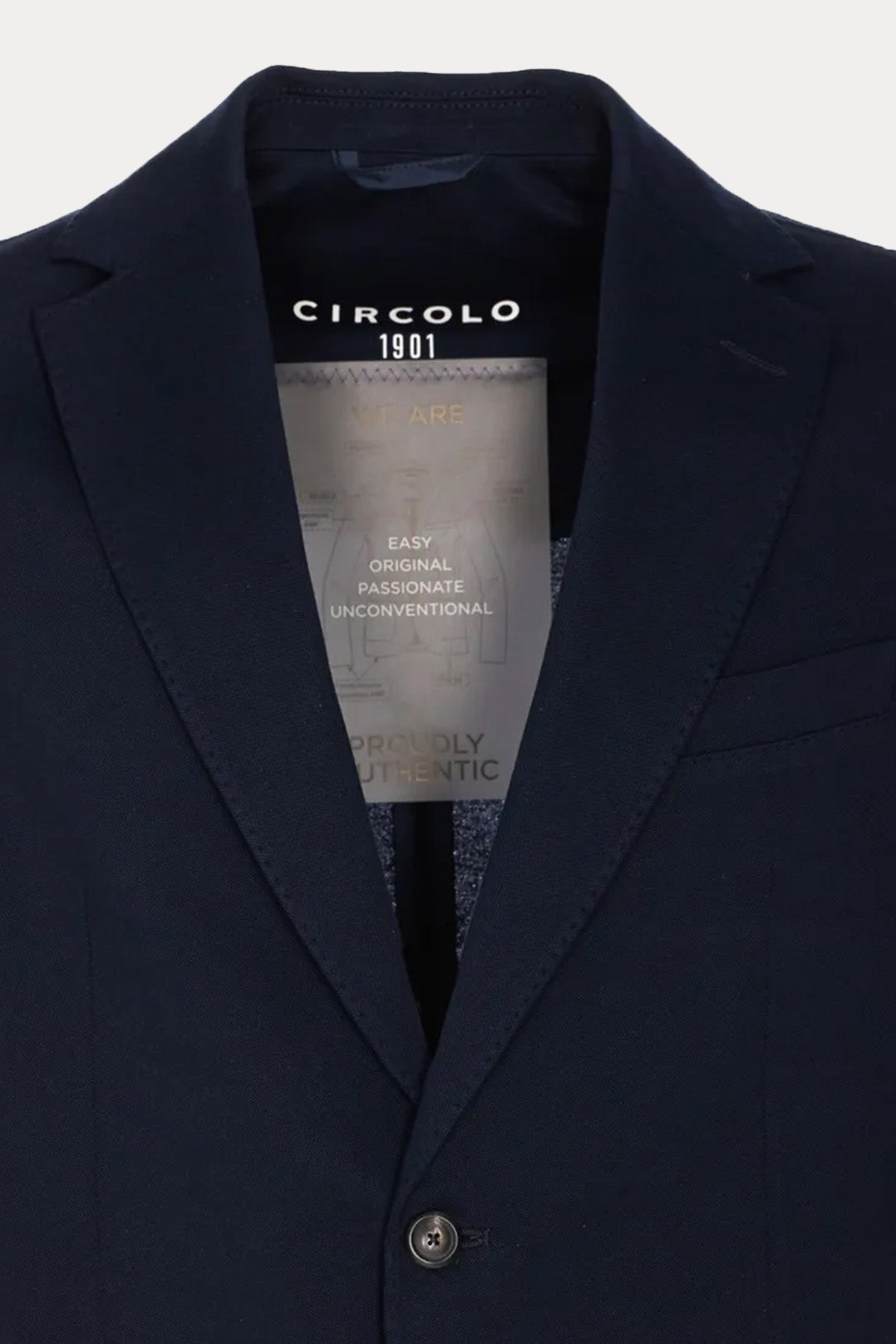 Circolo 1901 Spor Cepli Streç Blazer Ceket