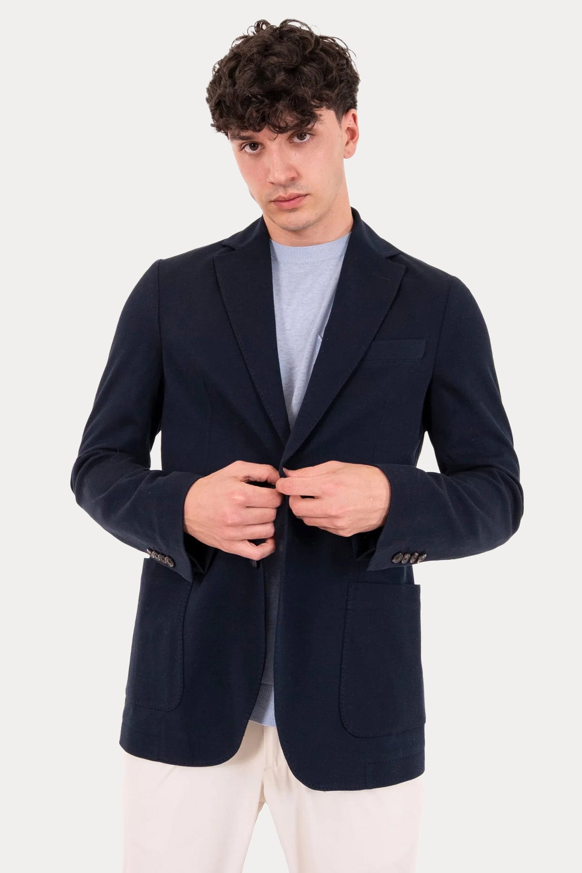 Circolo 1901 Spor Cepli Streç Blazer Ceket