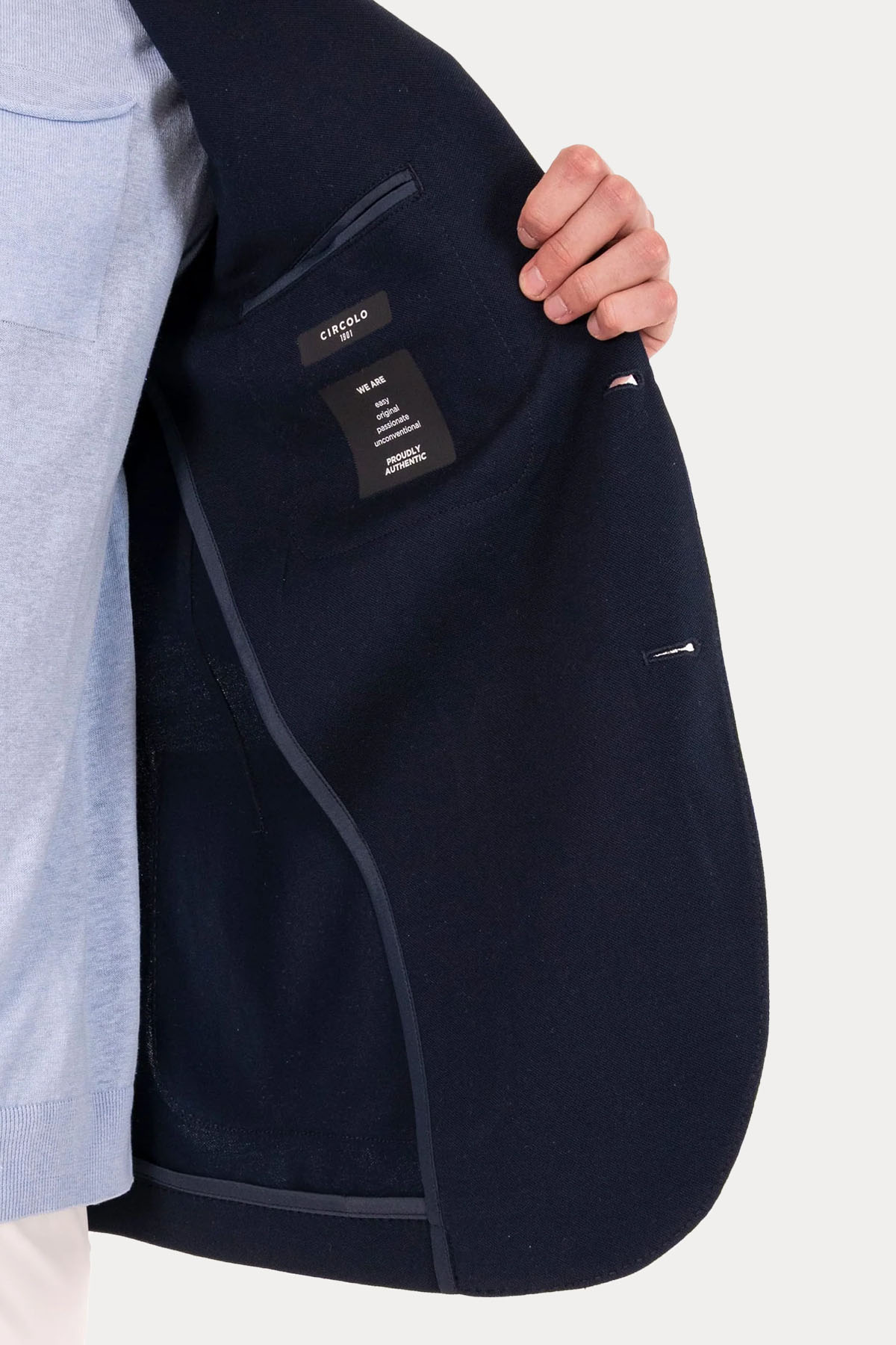 Circolo 1901 Spor Cepli Streç Blazer Ceket