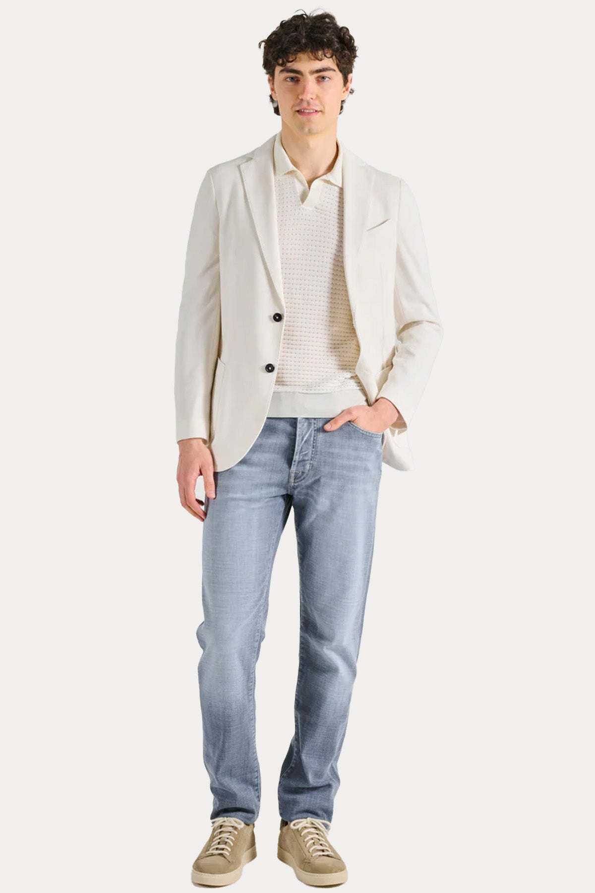 Circolo 1901 Spor Cepli Streç Blazer Ceket