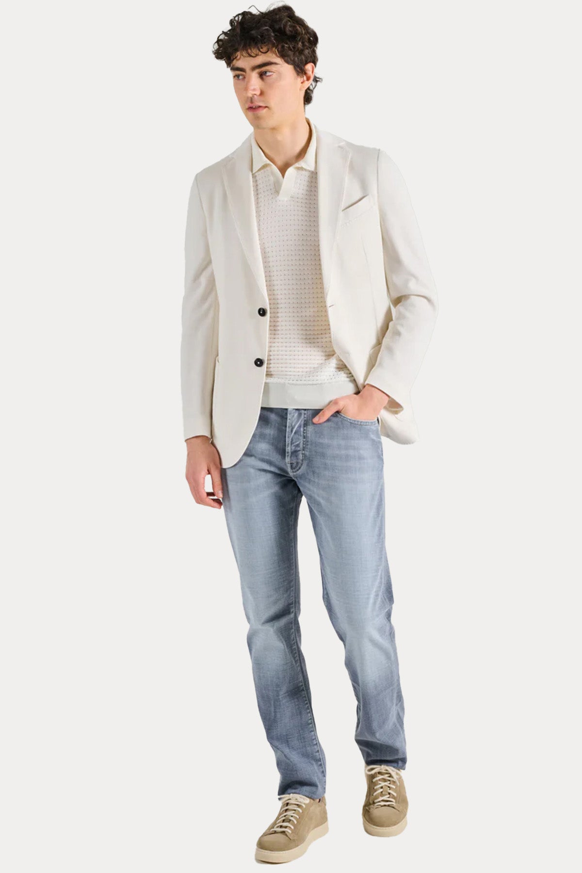 Circolo 1901 Spor Cepli Streç Blazer Ceket