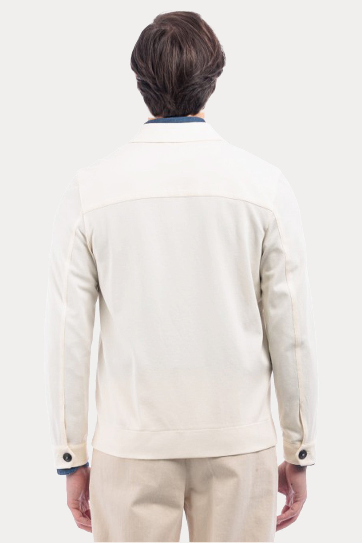 Circolo 1901 Spor Cepli Örgü Streç Ceket