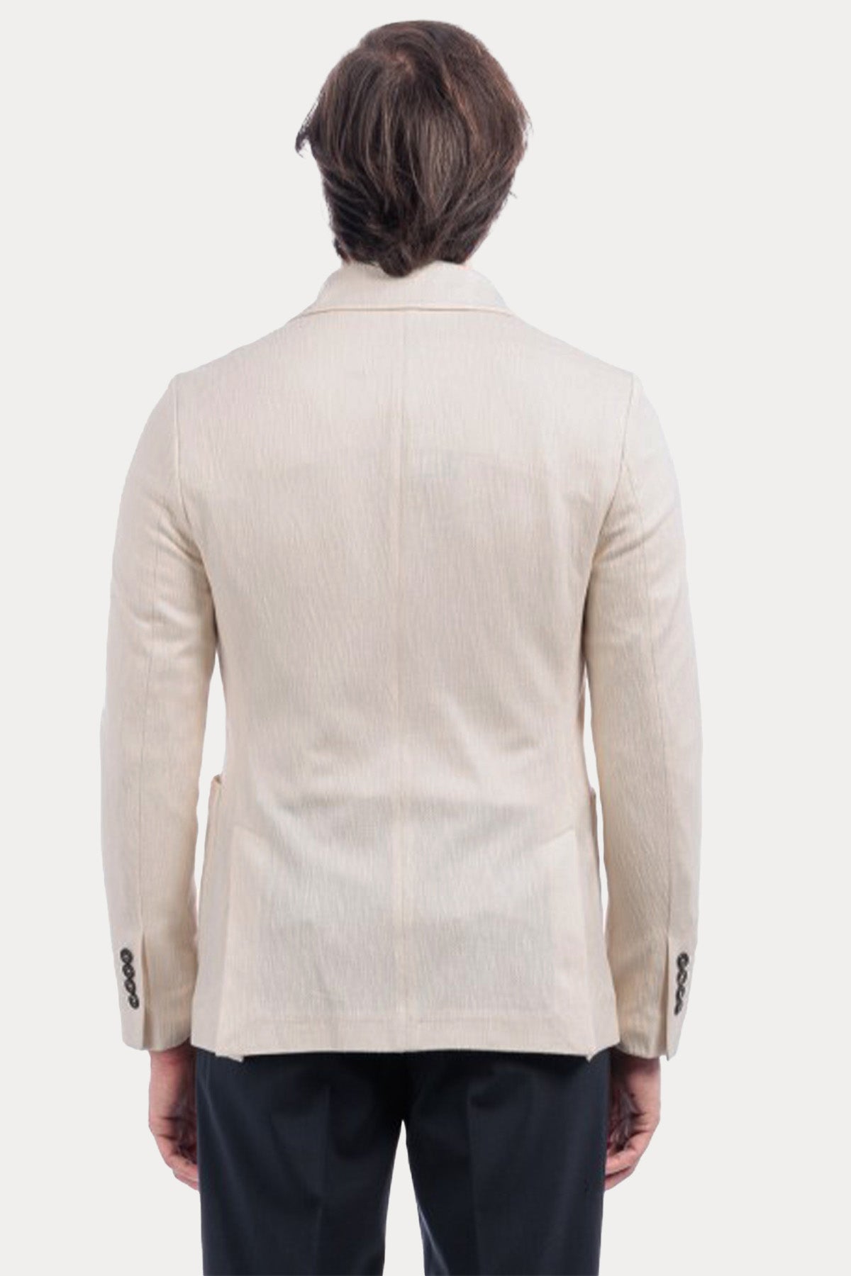 Circolo 1901 Spor Cepli Kruvaze Blazer Ceket-Ceket-Libas