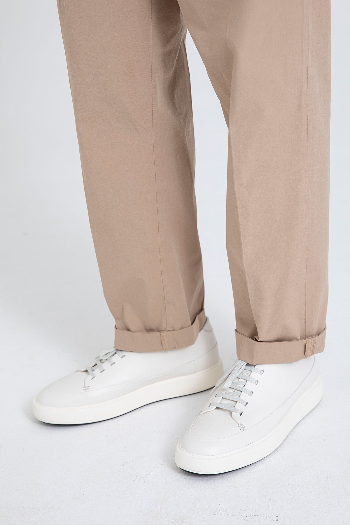 40 Weft Mike Beli Lastikli Tek Pile Yandan Cepli Pantolon