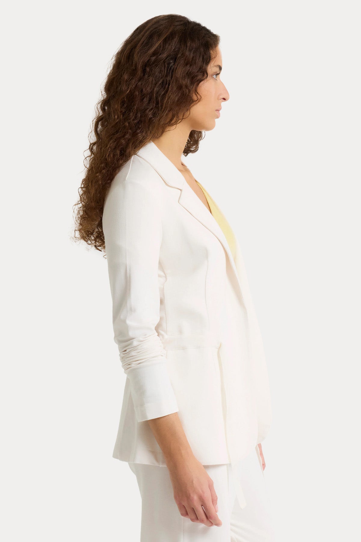 Majestic Örgü Triko Blazer Ceket-Ceket-Libas
