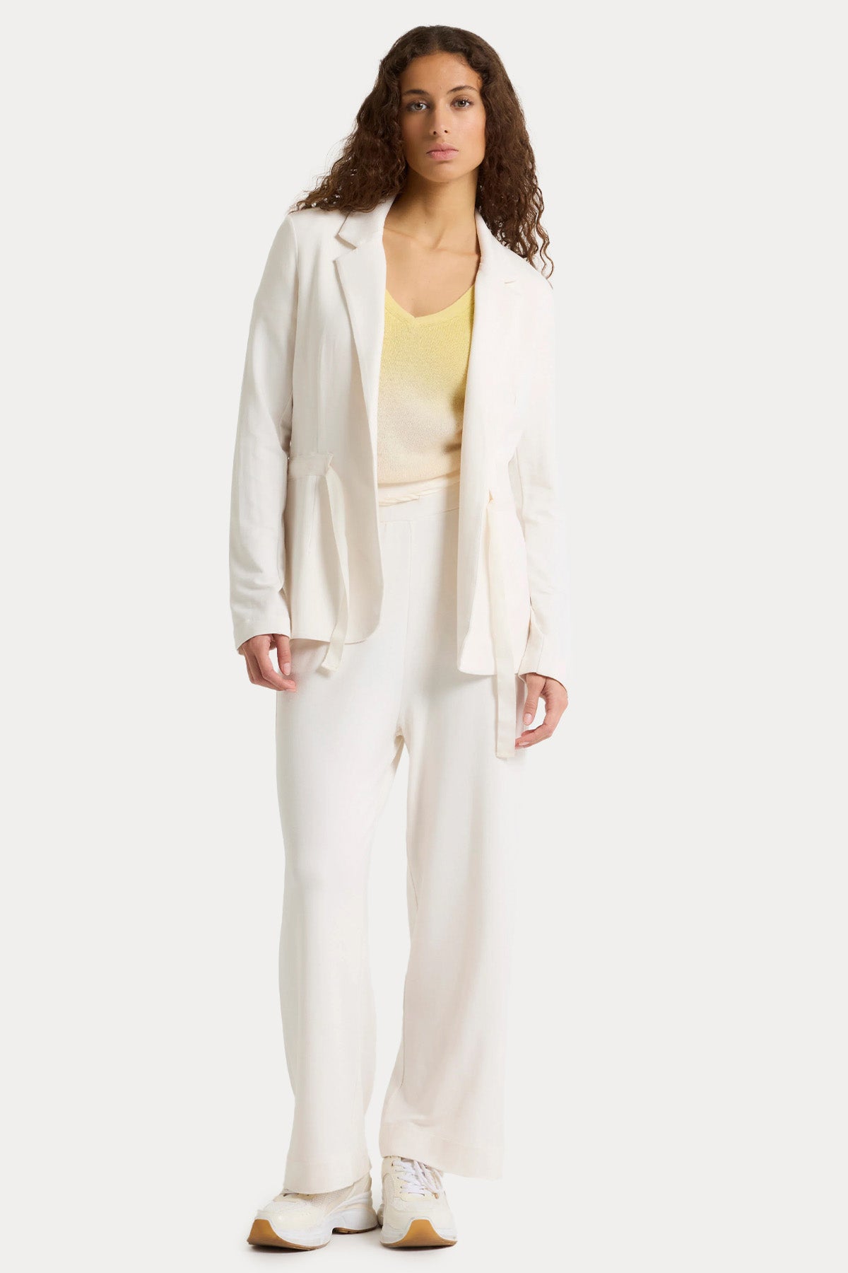 Majestic Örgü Triko Blazer Ceket-Ceket-Libas
