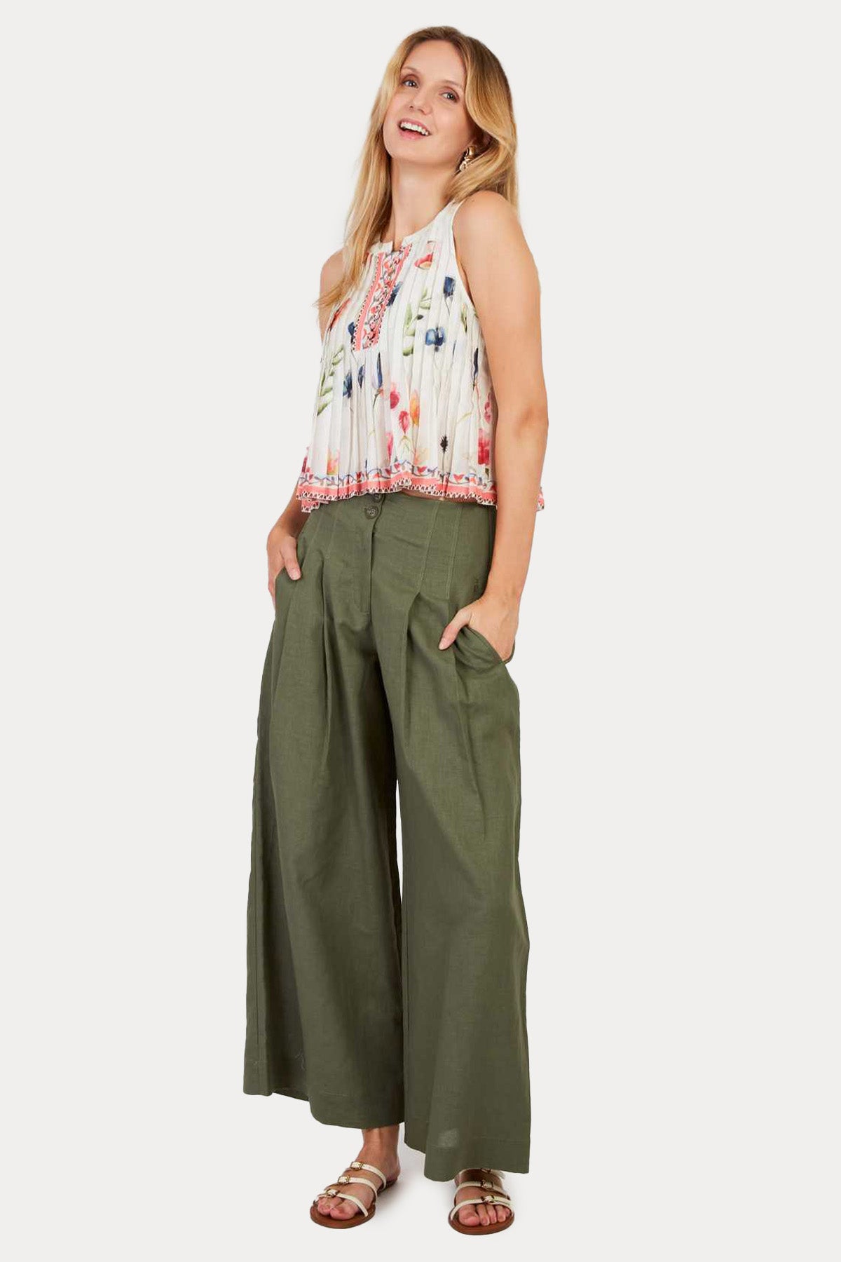 Rene Derhy Lindsey Pileli Bluz