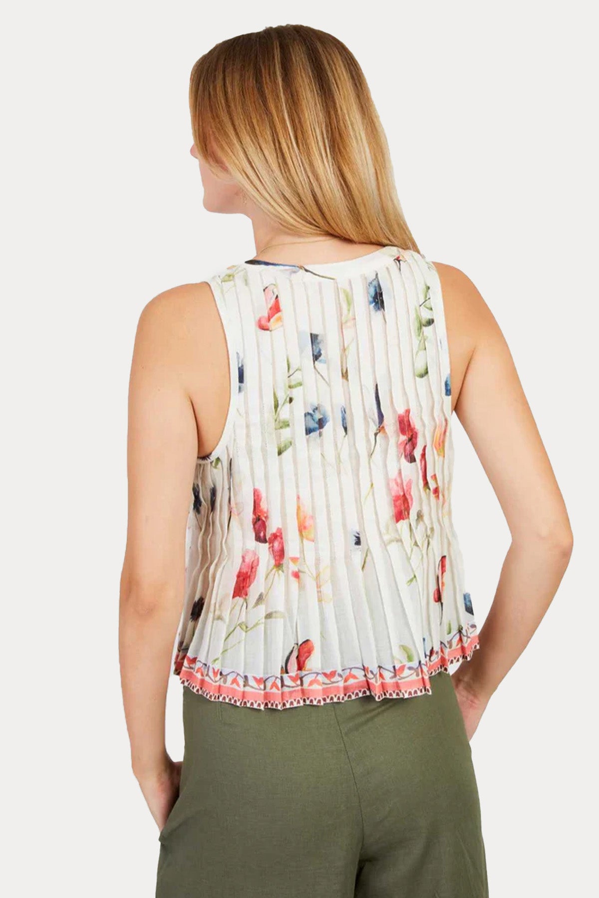 Rene Derhy Lindsey Pileli Bluz