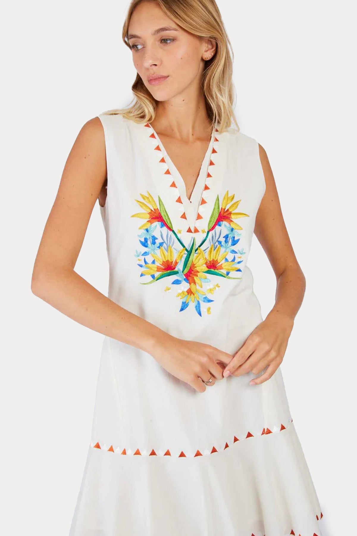 Rene Derhy Clara Relaxed Fit Mini Elbise