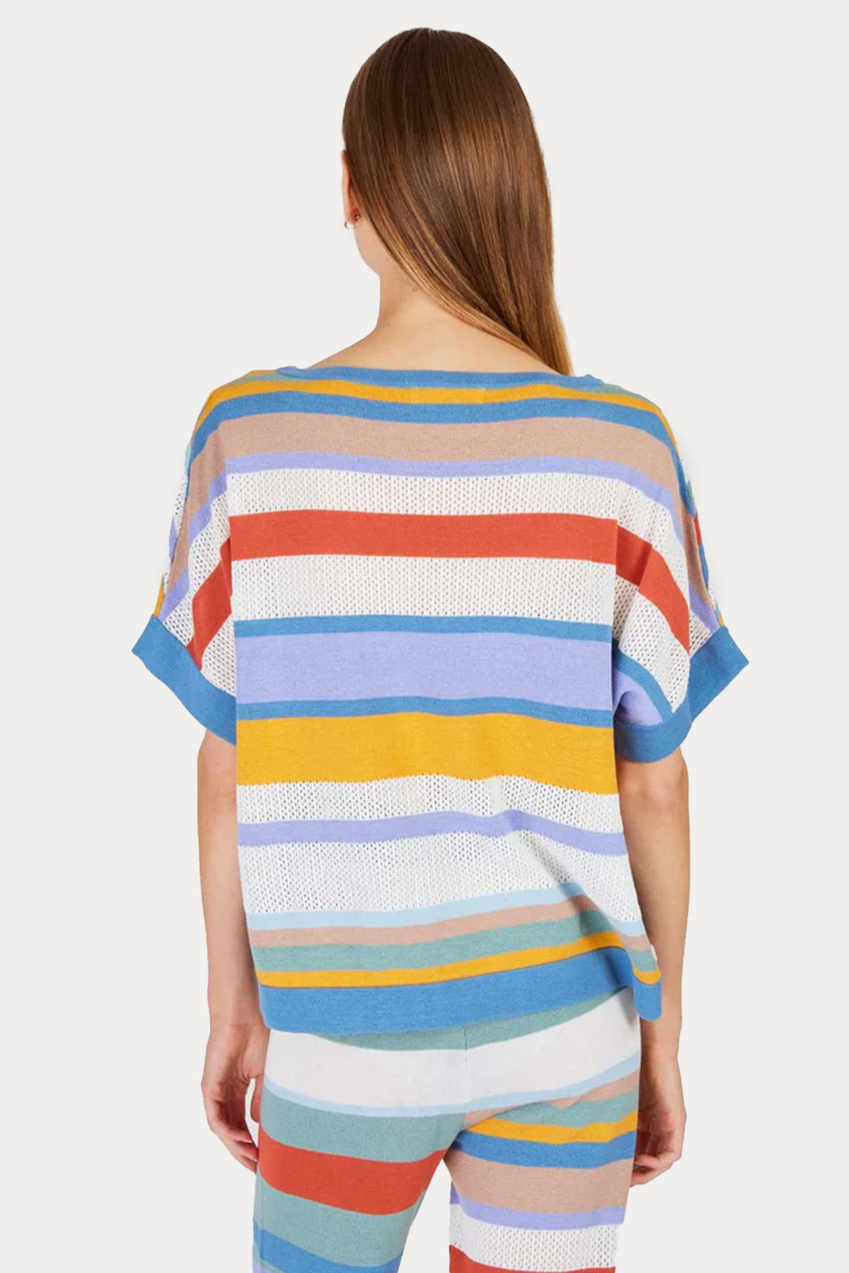 Rene Derhy Effie Geniş Kesim Lazer Delikli Triko