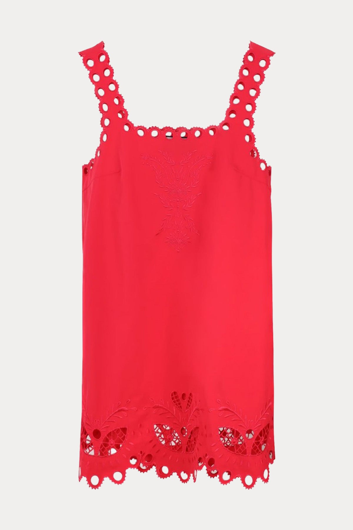 Berenice Rizzy Regular Fit Dantel Nakış Mini Elbise